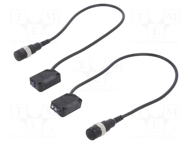 Sensor: photoelectric; transmitter,receiver; Range: 0÷15m; PNP OMRON E3Z-T81-M1J-03M