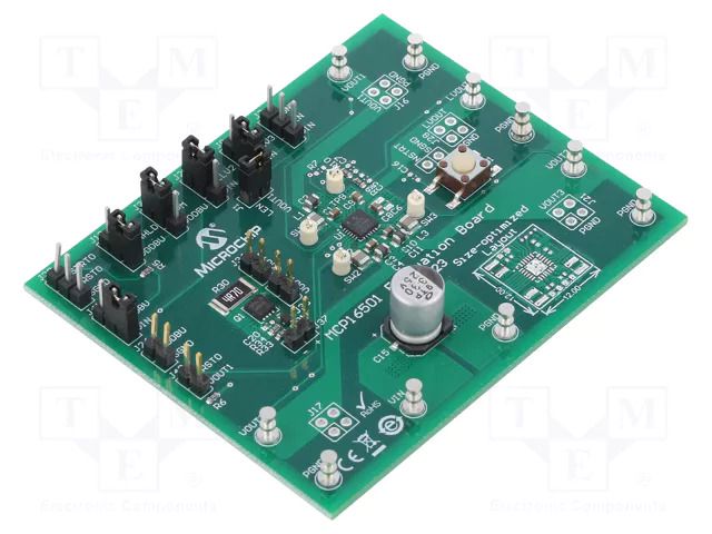 Dev.kit: Microchip; eMPU power supply; Components: MCP16501 MICROCHIP TECHNOLOGY ADM01123