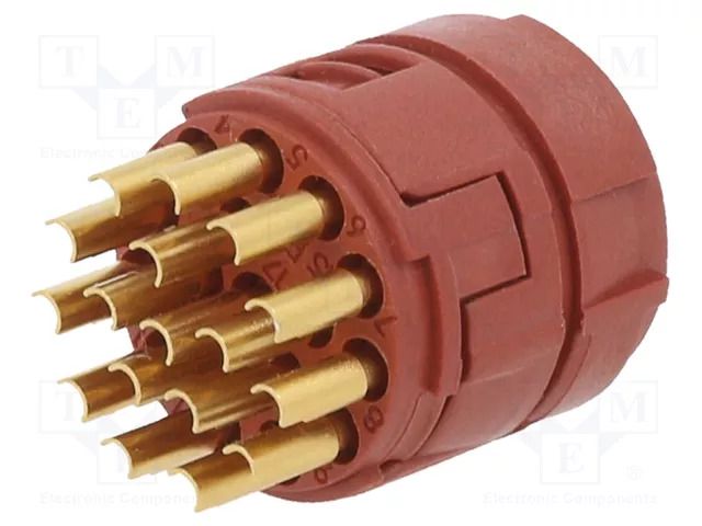 Connector: M23; contact insert; PIN: 17; female; soldering; 7A; 50V LAPP 73018000