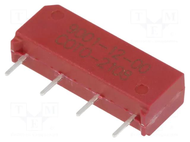 Relay: reed switch; SPST-NO; Ucoil: 12VDC; 0.5A; max.200VDC; 10W COTO TECHNOLOGY 9001-12-00
