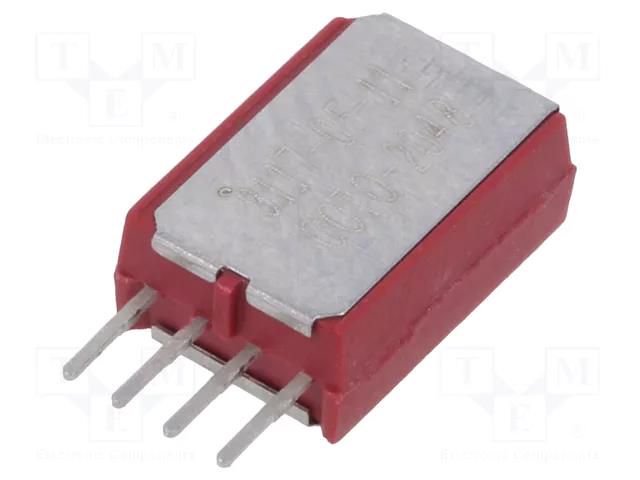 Relay: reed switch; SPST-NO; Ucoil: 5VDC; 0.5A; max.200VDC; 3W; THT COTO TECHNOLOGY 9117-05-11