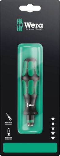 816 R SB Bitholding screwdriver with Rapidaptor quick-release chuck, 1 x 1/4"x119, Wera 05073540001