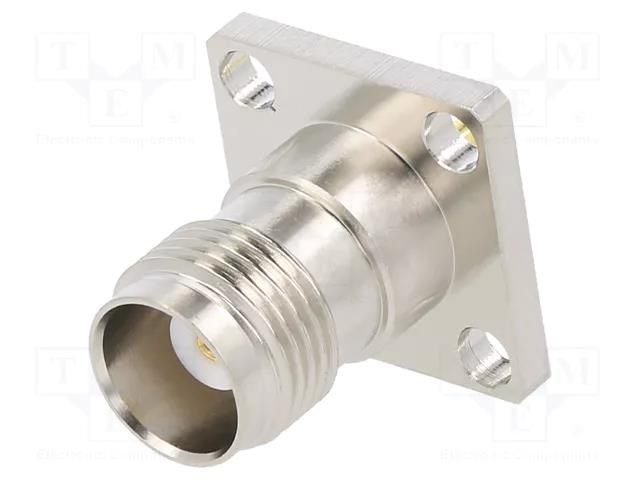 Connector: TNC; socket; female; straight; 50Ω; soldering; PTFE AMPHENOL RF 122248