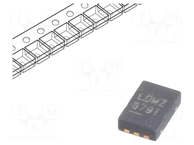 IC: peripheral circuit; oscillator; 2.25÷5.5VDC; DFN6 Analog Devices LTC6991CDCBTRMPBF
