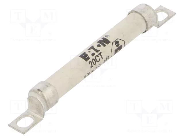 Fuse: fuse; 20A; 690VAC; quick blow; industrial BUSSMANN 20CT