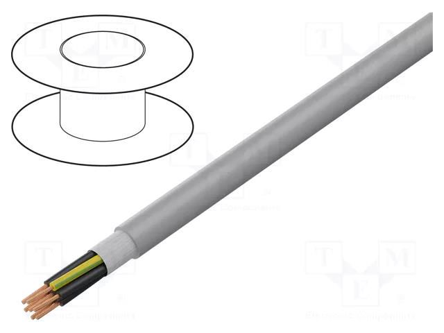 Wire: control cable; ÖLFLEX® FD 855 P; 20G0.5mm2; PUR; grey; Cu LAPP CL-FD855P-20G0.5