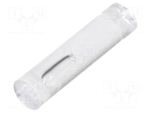 Fiber for LED; Ø5mm; L: 21.4mm; round; straight MASZCZYK FI-32/5/21.4