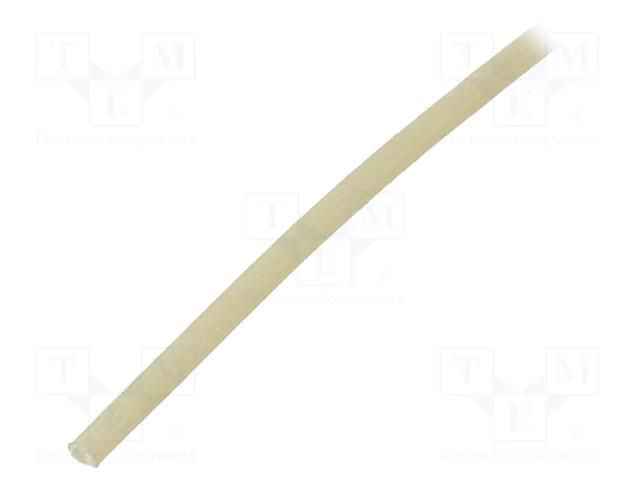 Insulating tube; fiberglass; natural; -20÷155°C; Øint: 1.5mm SYNFLEX FGS-1.5-NA-200