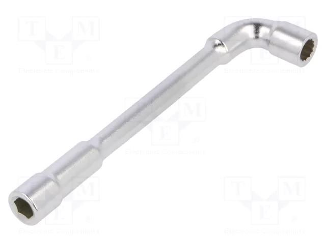 Wrench; L-type,socket spanner; HEX 17mm; L: 197mm KING TONY KT-1080-17
