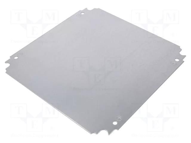 Mounting plate; galvanised steel; 1.8mm SCHNEIDER ELECTRIC NSYMM55