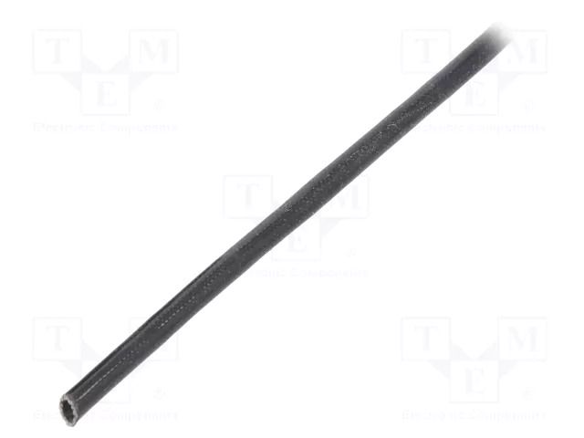 Insulating tube; fiberglass; black; -20÷155°C; Øint: 2mm SYNFLEX FGS-2-BK-200