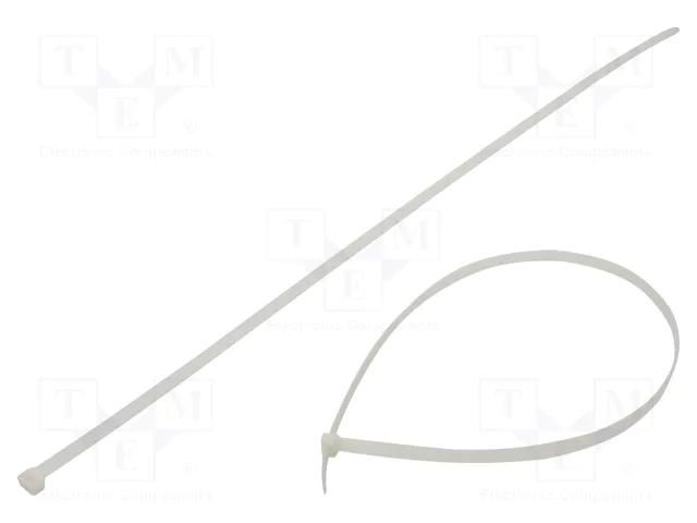 Cable tie; L: 900mm; W: 12.5mm; natural; polyamide; 1112N FIX&FASTEN FIX-S-12.5X900/N