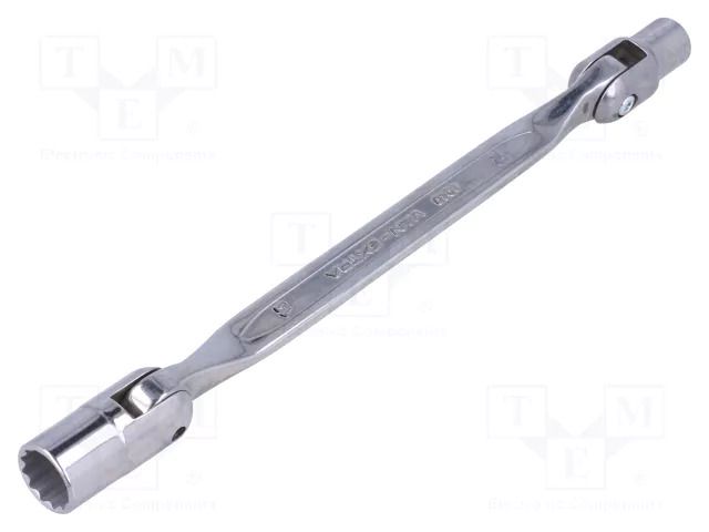 Wrench; socket spanner,with joint; 10mm,13mm; tool steel BAHCO SA.4040M-10-13