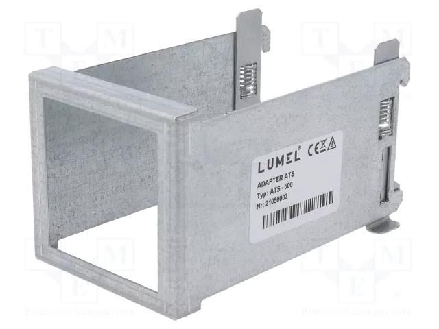 Adapter for DIN rail; Dim: 45x45mm; Dimensions: 48x48mm LUMEL ATS-500