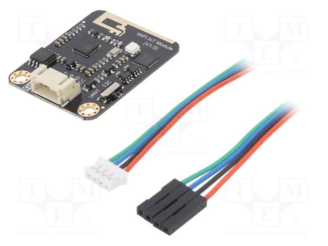 Module: WiFi; Gravity; 3.3VDC; I2C,UART; ESP8266; 2.4GHz DFROBOT DF-TEL0126