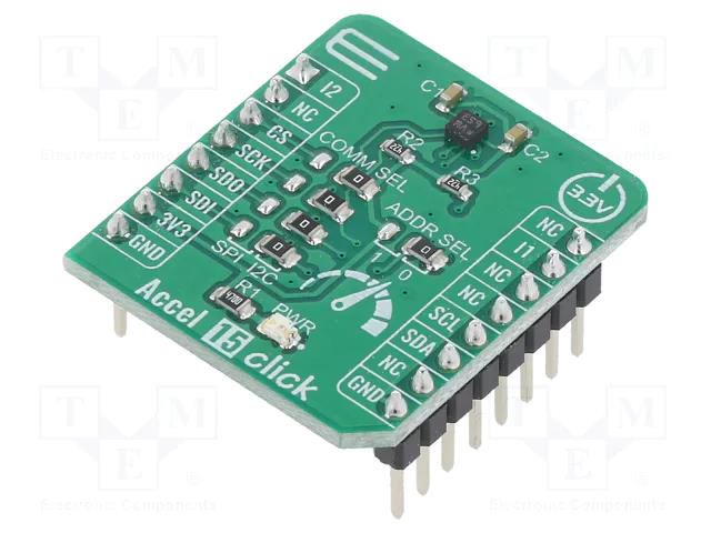 Click board; prototype board; Comp: BMA490L; accelerometer MIKROE MIKROE-4501