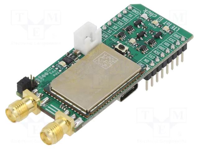 Click board; prototype board; Comp: EXS62-W; LTE Cat 1 MIKROE MIKROE-4465