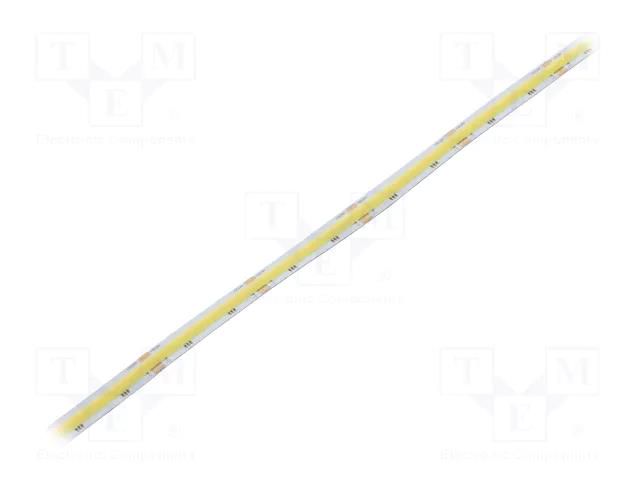 COB LED tape; white warm/cold white; LED/m: 560; 10mm; IP20; 8W/m WISVA OPTOELECTRONICS HH-3065K-560FN-COB