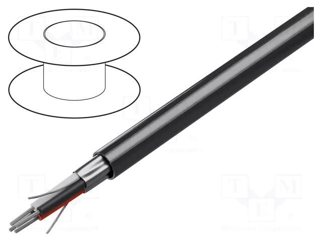 Wire; 2x2x24AWG; RS232,RS422; stranded; Cu; Insulation: PVC; chrome BELDEN 9729.060100