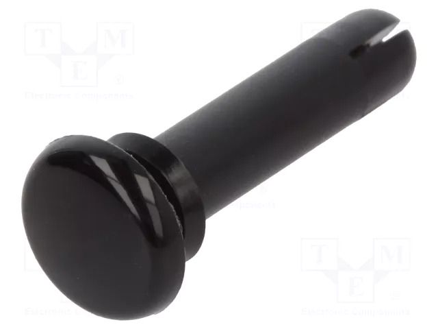 Rivet; polyamide; L.rivet: 15mm; black; dismountable,push-in DREMEC DR8G4024.0X14.0B