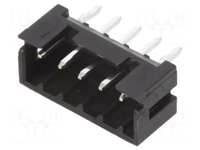 Connector: wire-wire/PCB; socket; male; PIN: 5; DF3; Pitch: 2mm; THT HIROSE DF3A-5P-2DSA