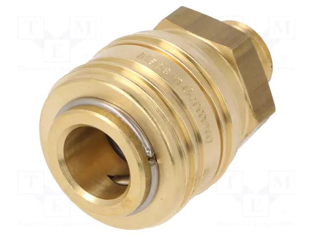 Quick connection coupling; 0÷35bar; brass; 40mm; 1000l/min PNEUMAT ES-14-A