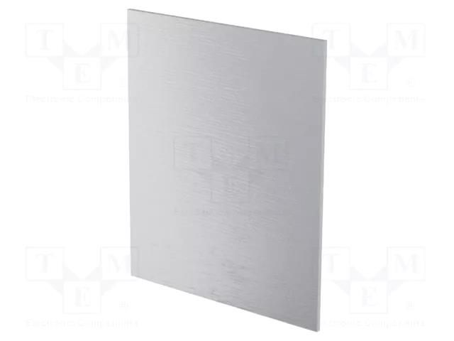 Rear panel; for enclosures; aluminium ITALTRONIC IT-06.3140000