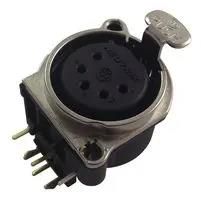 SOCKET, XLR, PANEL, PCB, 90DEG, 5POLE NC5FBH