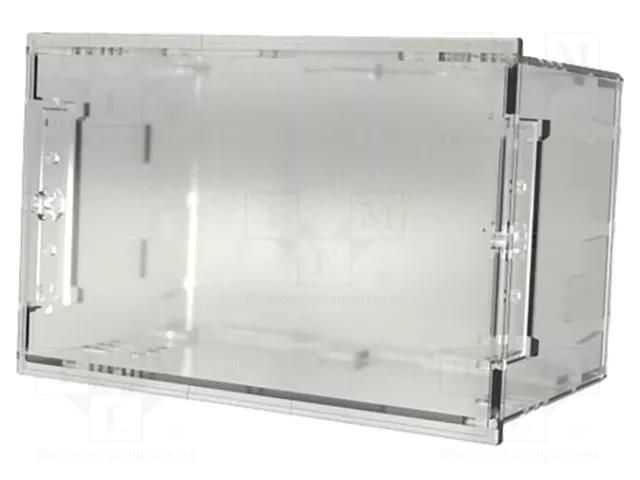 Enclosure: junction box; X: 44mm; Y: 66.5mm; Z: 29.7mm; transparent ITALTRONIC IT-12.0000745