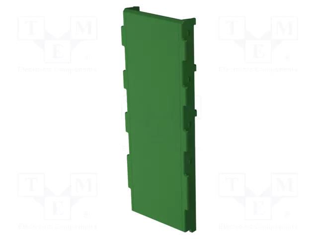 Stopper; 35 Railbox Vertical & Multilevel; green ITALTRONIC IT-P10000010T