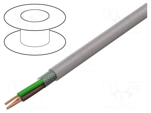 Wire; UNITRONIC® LiHCH; 3x0.75mm2; shielded,tinned copper braid LAPP LIHCH-3X0.75