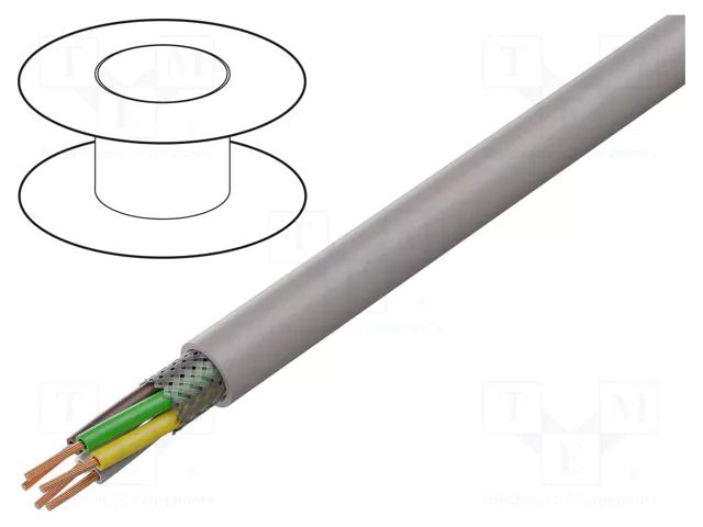 Wire; UNITRONIC® LiHCH; 5x0.5mm2; shielded,tinned copper braid LAPP LIHCH-5X0.5