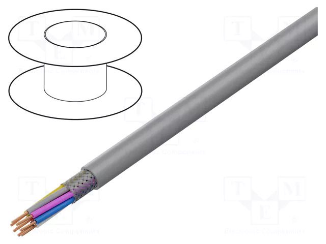 Wire; UNITRONIC® LiHCH; 8x0.14mm2; shielded,tinned copper braid LAPP LIHCH-8X0.14