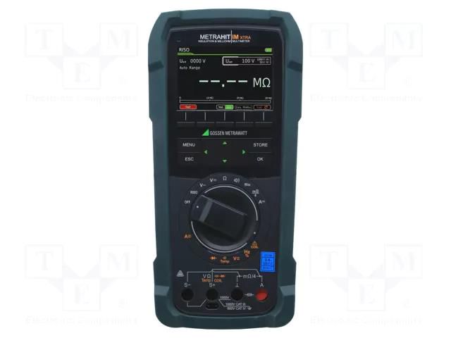 Digital multimeter; Bluetooth,WLAN; colour,LCD TFT 3,5"; IP52 GOSSEN METRAWATT GM-M273S