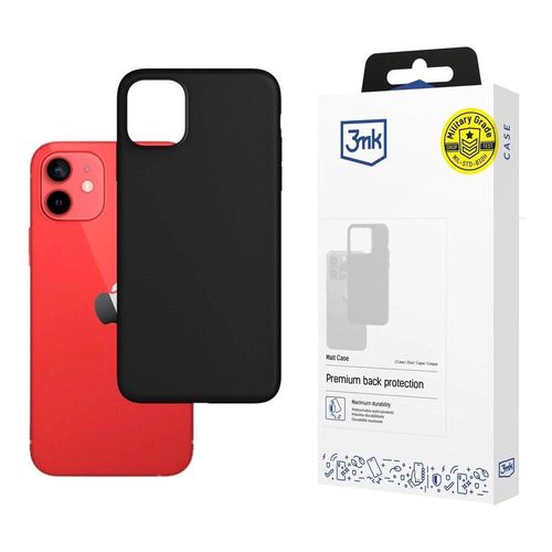 Apple iPhone 12 Mini - 3mk Matt Case black, 3mk Protection 5903108291064 5903108291064