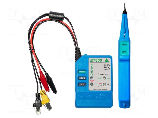 Tester: wire localizer; EasyTest; 120V; 0.25m Kurth Electronic KE-KE401