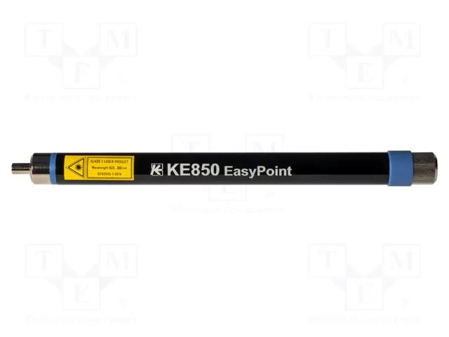 Fiber optic light source; λd: 655nm; Laser class: 2; FibreTest Kurth Electronic KE-KE850