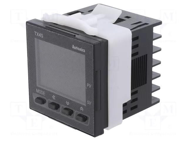 Module: regulator; temperature; analogue,SSR; OUT 2: alarm; TX4S AUTONICS TX4S-B4C