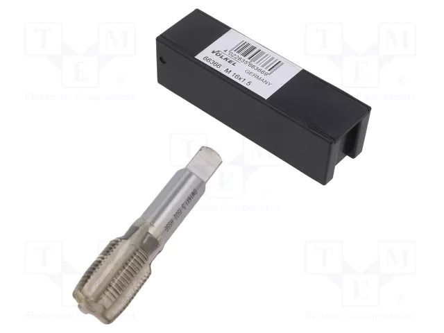 Tap; M16; 1.5; L: 70mm; Holder: machine; 9mm; Thread: fine thread VÖLKEL VOLKEL-66366