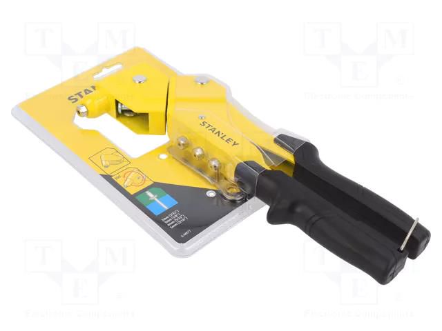 Hand riveting press; swivel head; 2mm,3mm,4mm,5mm STANLEY STL-6-MR77