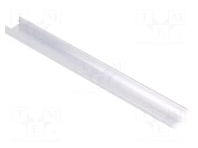 Profiles for LED modules; natural; L: 2m; BEGTON12; aluminium TOPMET TOP-BEGTON12-2M