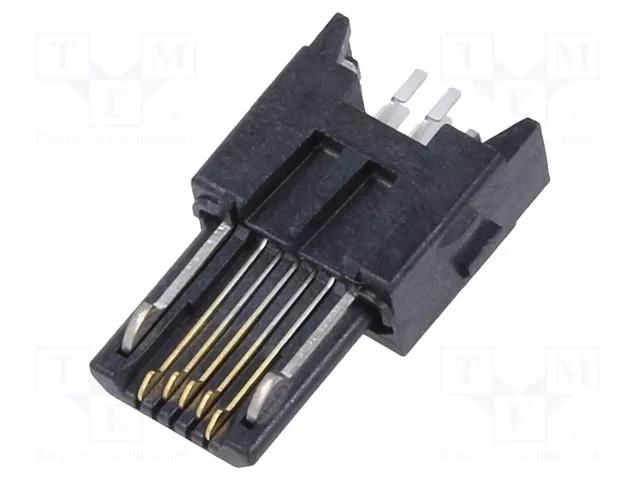 Connector: USB B micro; plug; ZX; for cable; soldering; PIN: 5 HIROSE ZX40-B-5S-UNIT-31