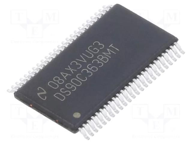 IC: interface; line transmitter; 1.3Gbps; 3÷3.6VDC; LVDS; SMD; tube TEXAS INSTRUMENTS DS90C363BMT/NOPB