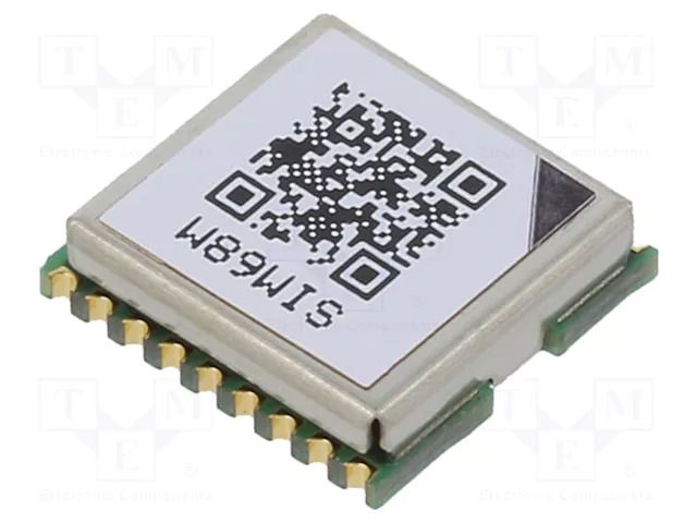 Module: GPS; ±2.5m; GPS; -165dBm; 2.8÷4.3VDC; 9600bps; ±0.1m/s; SMD SIMCOM SIM68M