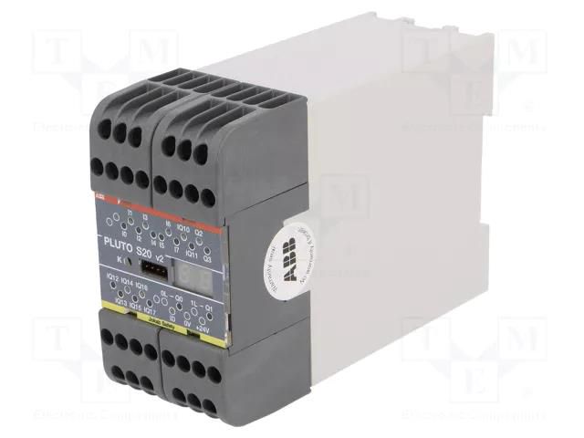 Module: safety relay; for DIN rail mounting; PLUTO; -10÷55°C ABB 2TLA020070R4700