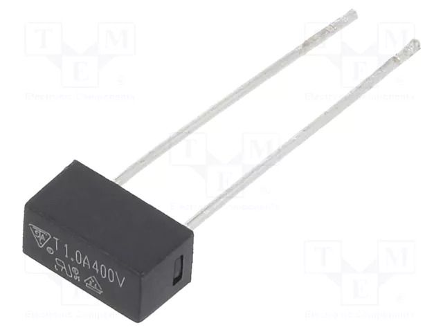 Fuse: fuse; 1A; 400VAC; time-lag; TE5; 883.400G ESKA 883417G