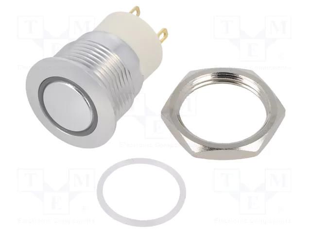 Switch: vandal resistant; Pos: 2; SPST-NO; 2A/36VDC; IP67; OFF-ON E-SWITCH PVA6LRE21231