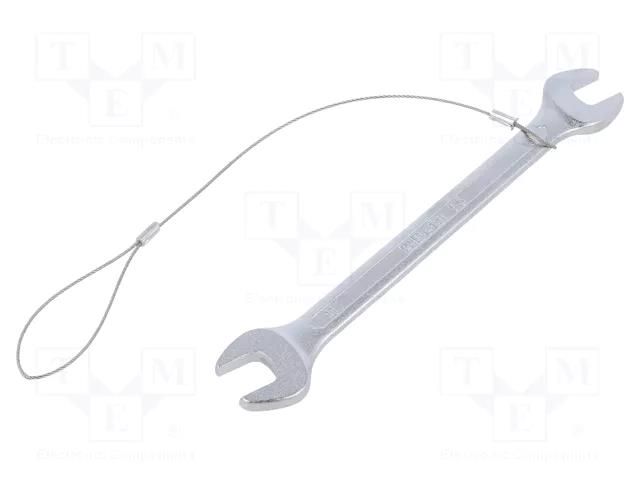 Wrench; spanner; 10mm,11mm; for working at height; steel; L: 155mm BETA BE55HS/10X11