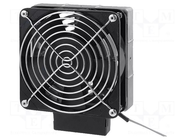 Heater; heatsink; 400W; 230V; for DIN rail mounting; 120x152x56mm SELFA 56.127.1