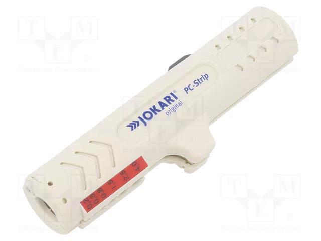 Stripping tool; Øcable: 5÷13mm; Wire: round,UTP; PC-Strip JOKARI JOKARI-30160